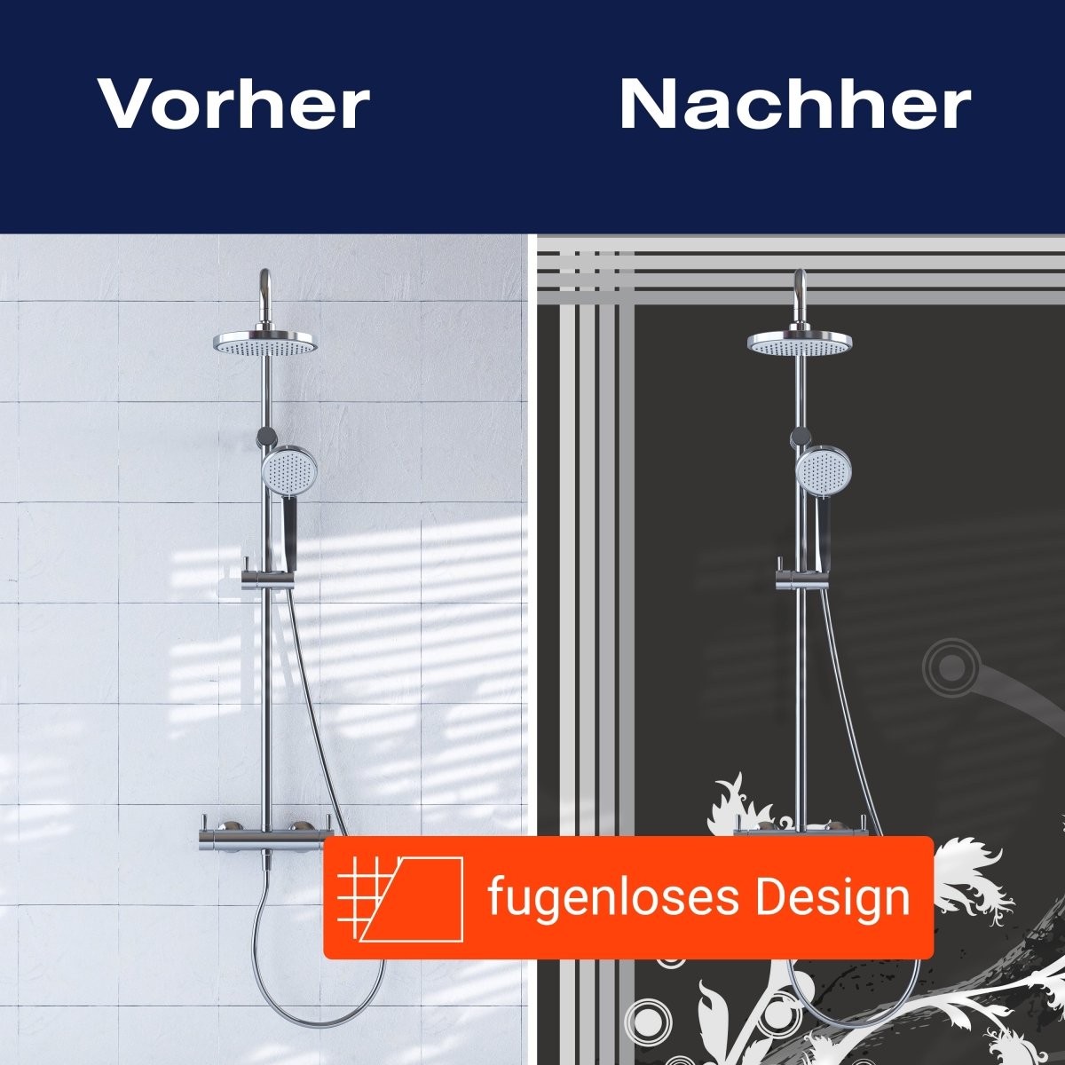 Duschwand Leon Floral Blüten M0065 entdecken - Bild 9 Duschwand Leon Floral Blüten M0065 entdecken - Bild 9