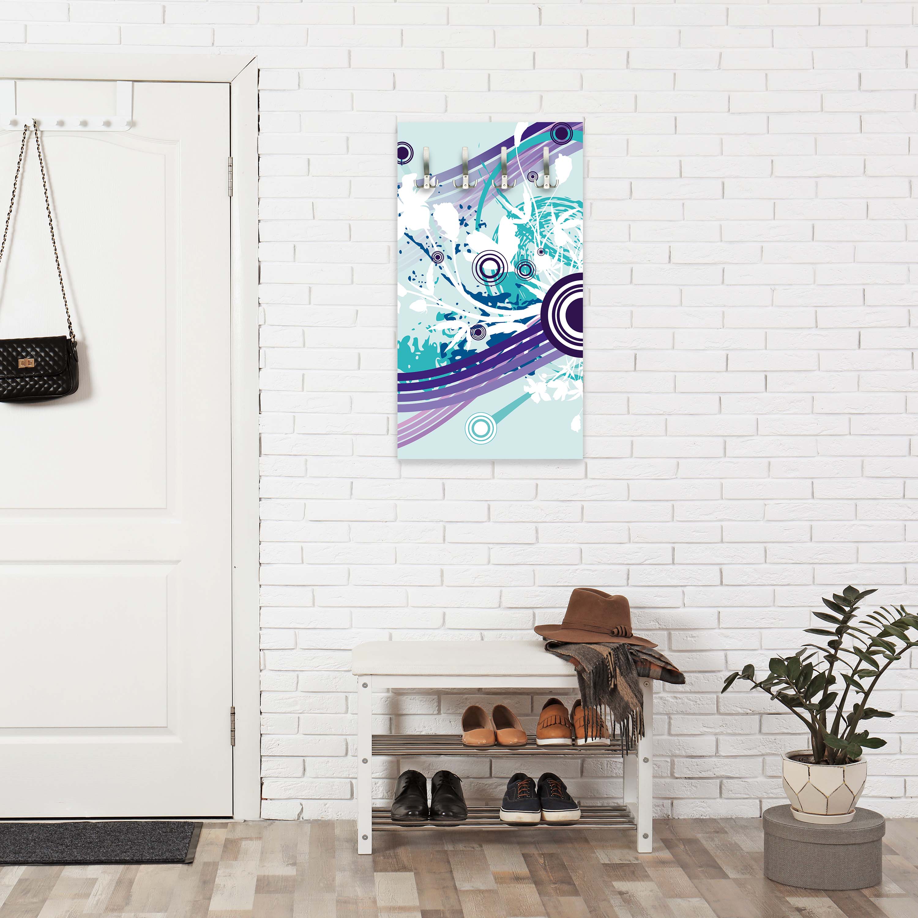 Garderobe Mandy Floral Blüten M0067 entdecken - Bild 3 Garderobe Mandy Floral Blüten M0067 entdecken - Bild 3