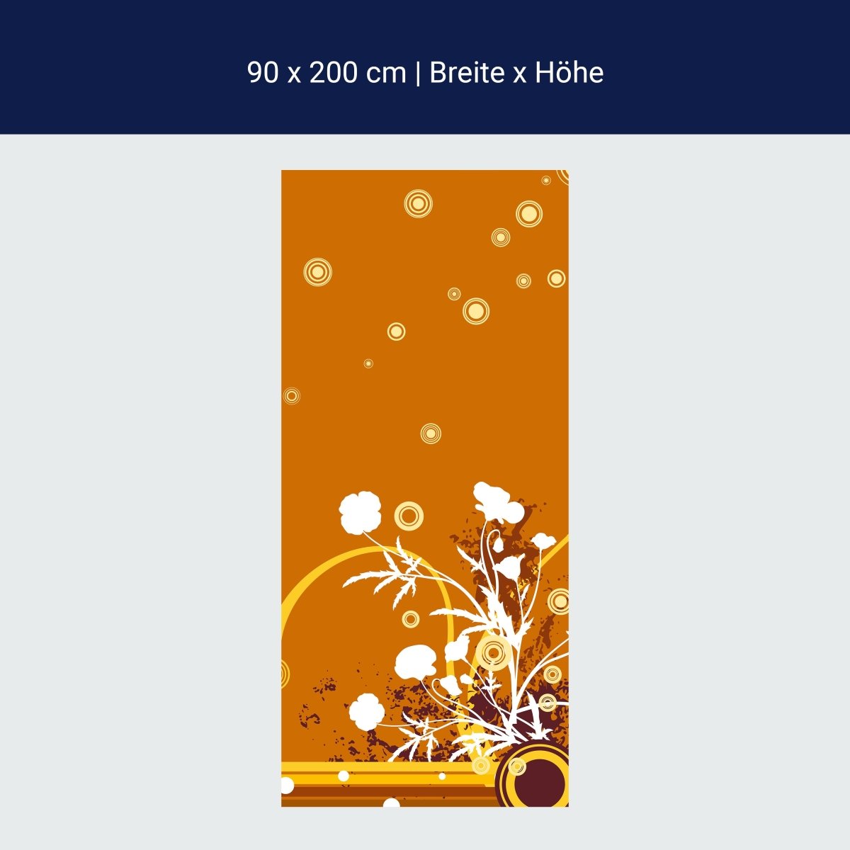 Duschwand Sandra Floral Blüten M0068 Duschwand Sandra Floral Blüten M0068