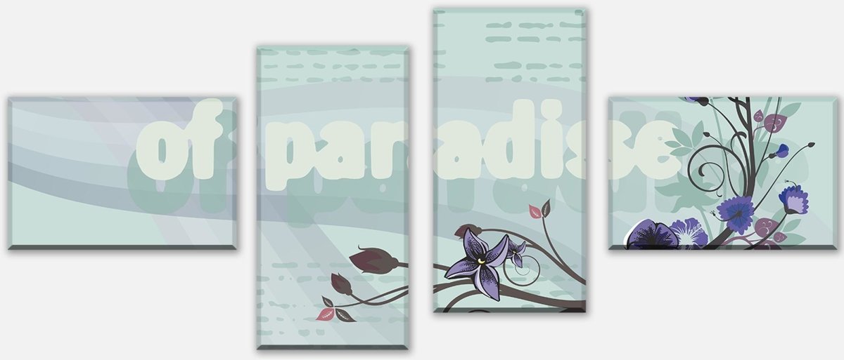 Leinwandbild Mehrteiler Paradise Kiss Exotic M0070 Leinwandbild Mehrteiler Paradise Kiss Exotic M0070