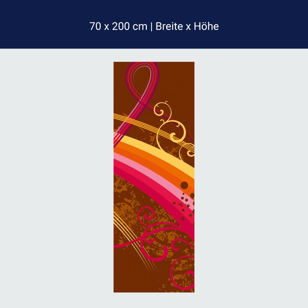 Duschwand Life Colours Floral M0073 Duschwand Life Colours Floral M0073