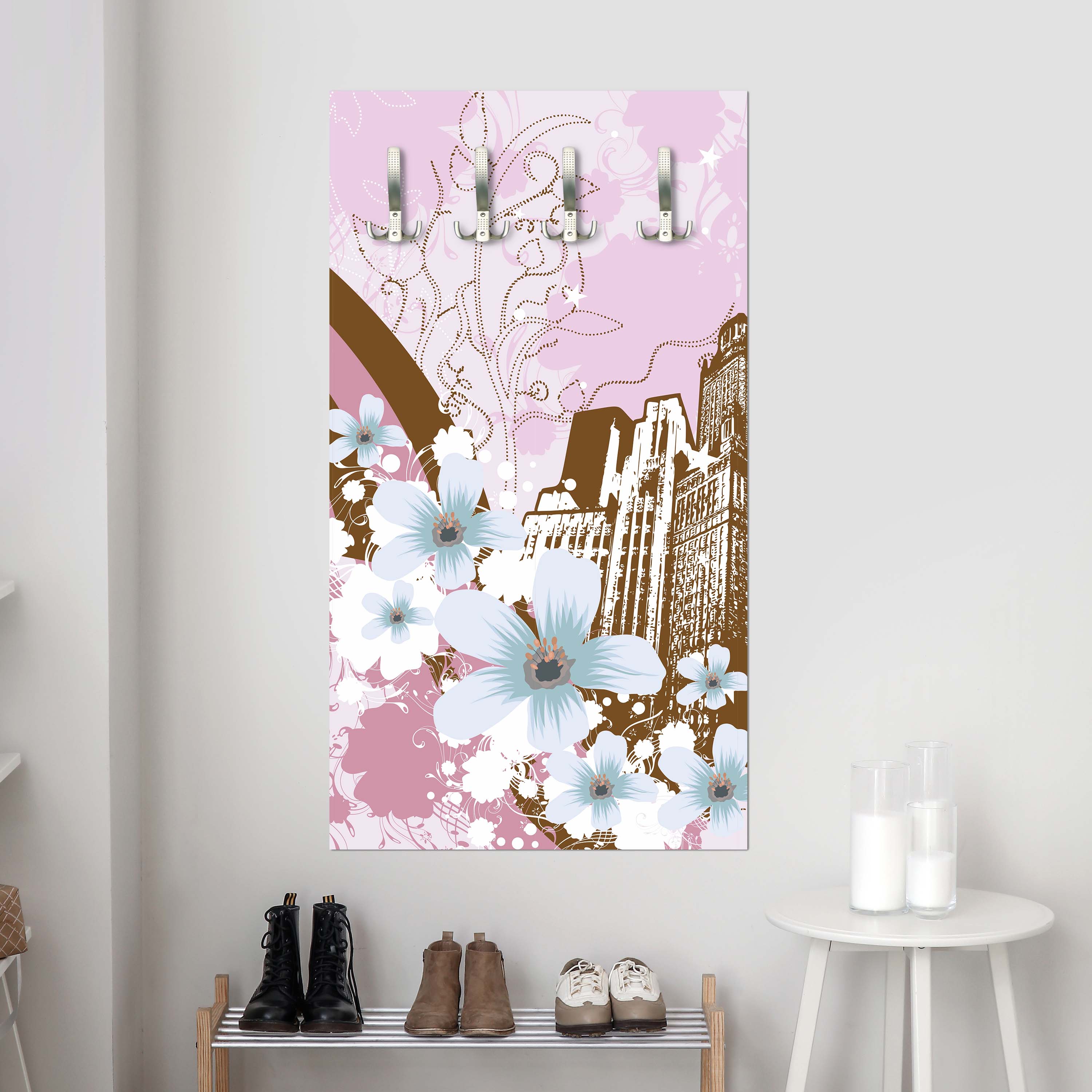 Garderobe Urban Flower Grunge M0075 entdecken - Bild 6 Garderobe Urban Flower Grunge M0075 entdecken - Bild 6