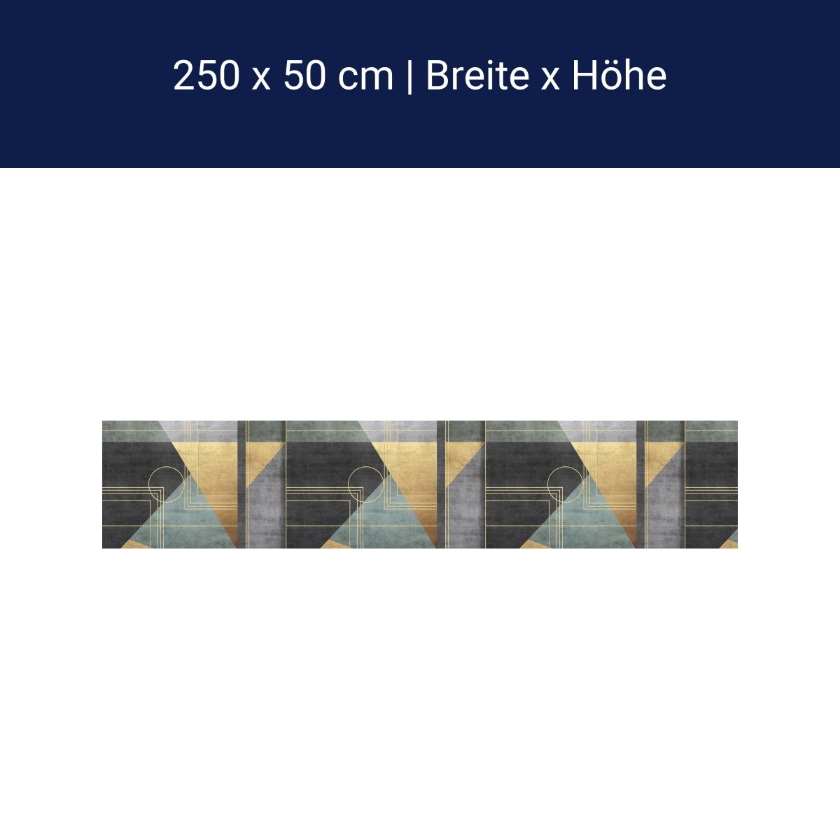 Panorama-Fototapete Geometrisches Muster, Art Deko Stil M0075 Panorama-Fototapete Geometrisches Muster, Art Deko Stil M0075