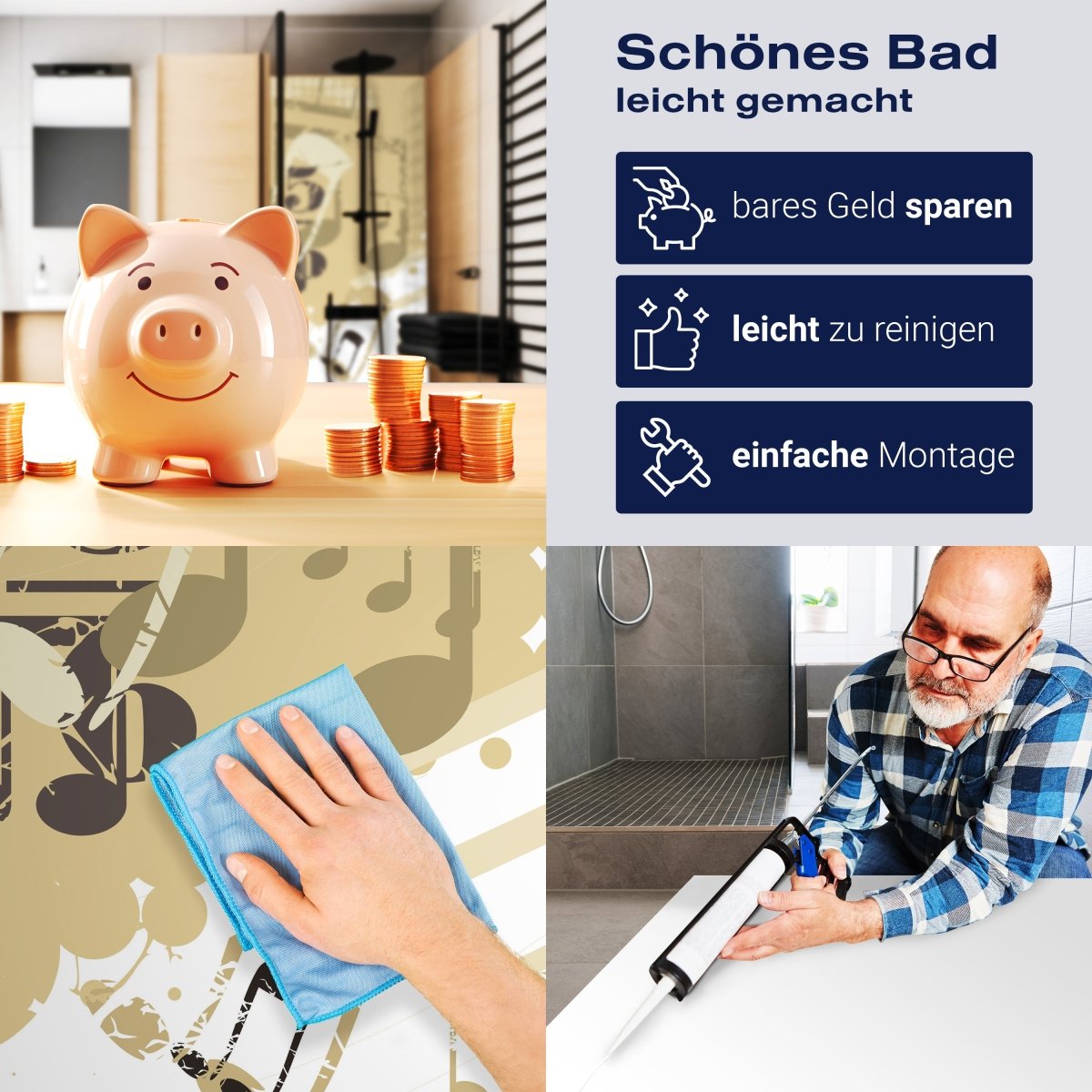 Duschwand Musik Hobby M0077 entdecken - Bild 7 Duschwand Musik Hobby M0077 entdecken - Bild 7