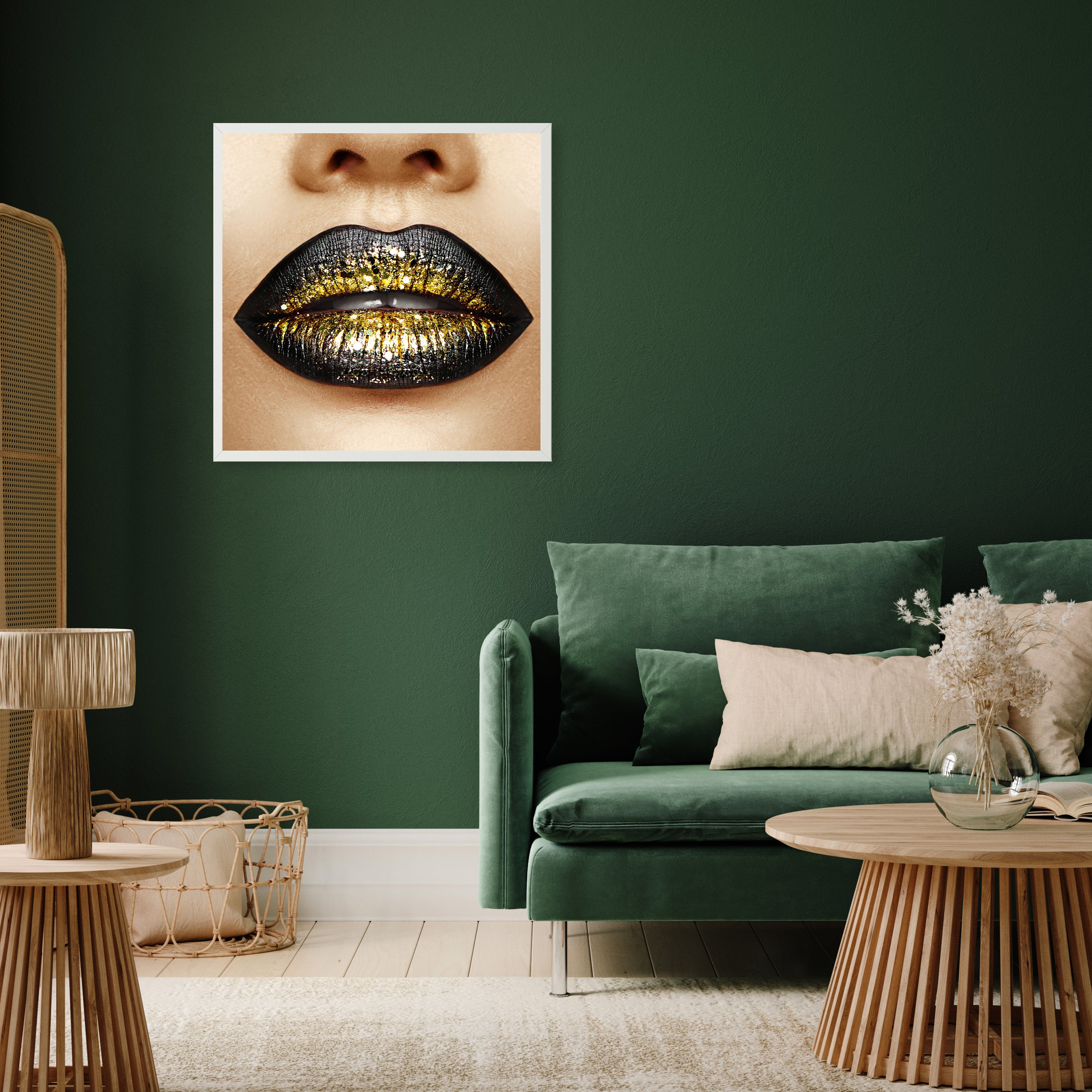 wandmotiv24 Poster, Poster - Gold - M0078 - Bild 5 wandmotiv24 Poster, Poster - Gold - M0078 - Bild 5