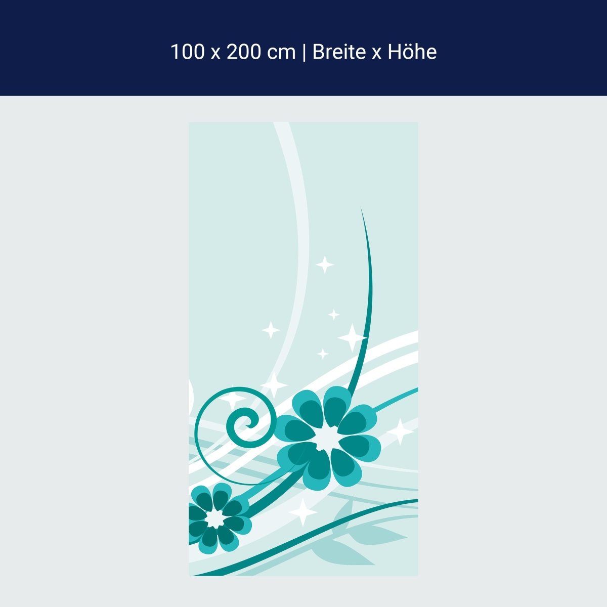 Duschwand Lena Blüten M0079 Duschwand Lena Blüten M0079