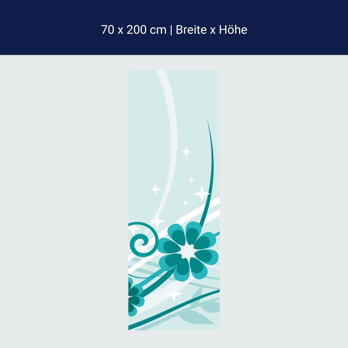 Duschwand Lena Blüten M0079 Duschwand Lena Blüten M0079