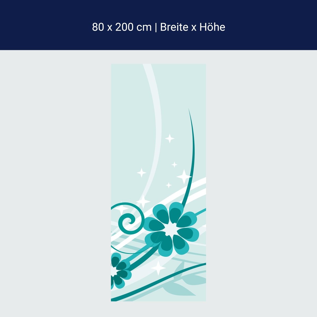 Duschwand Lena Blüten M0079 Duschwand Lena Blüten M0079