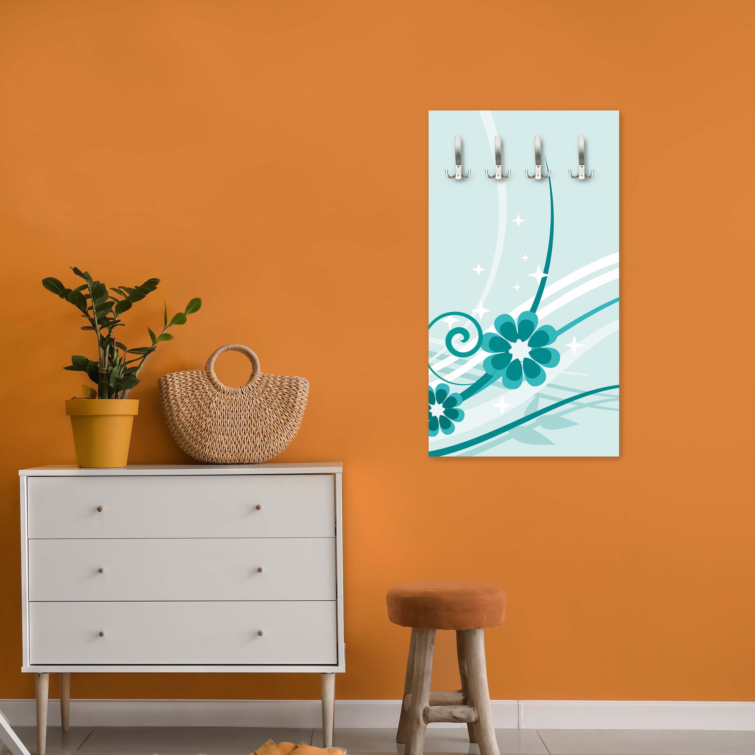 Garderobe Lena Blüten M0079 entdecken - Bild 5 Garderobe Lena Blüten M0079 entdecken - Bild 5