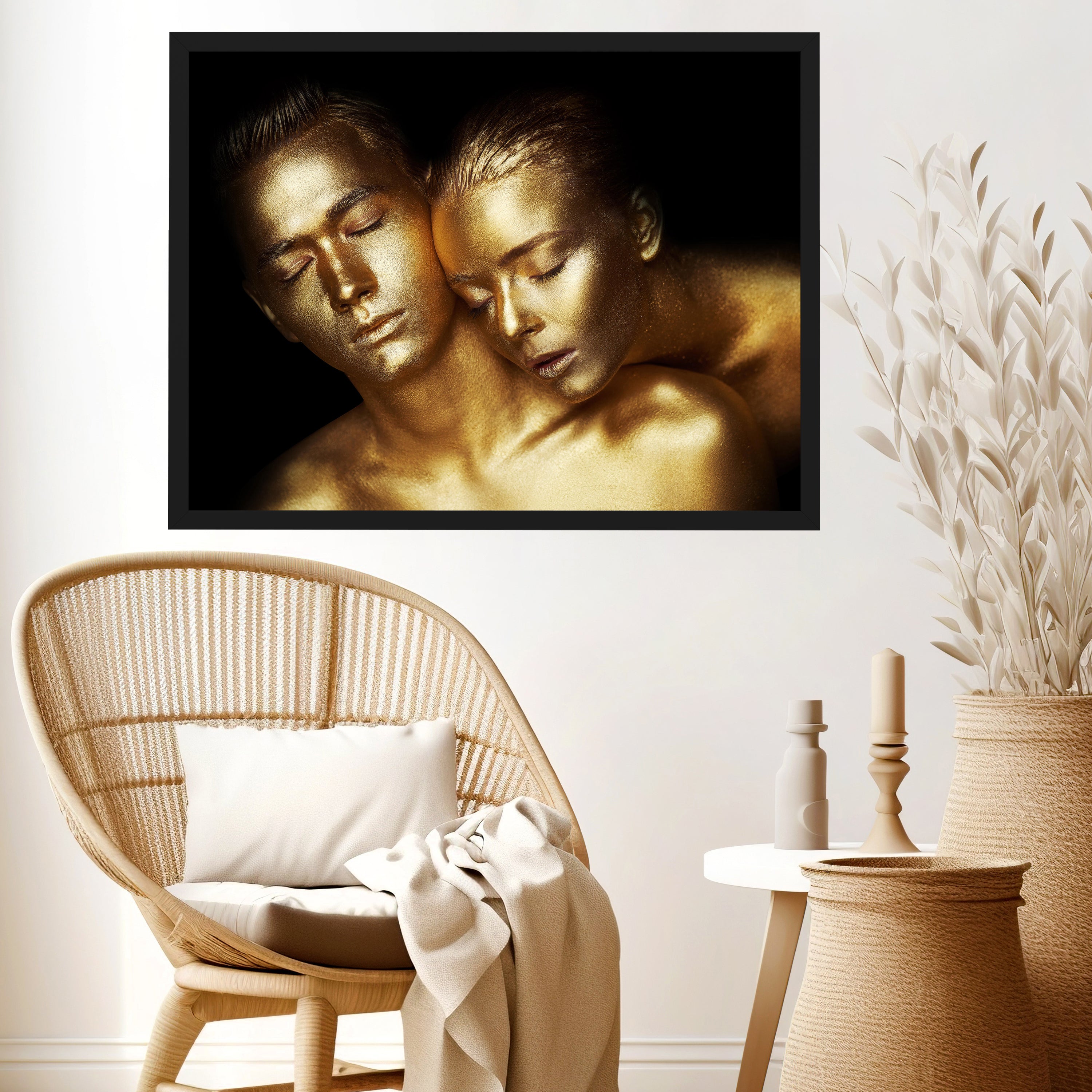 wandmotiv24 Poster, Poster - Gold - M0080 - Bild 3 wandmotiv24 Poster, Poster - Gold - M0080 - Bild 3