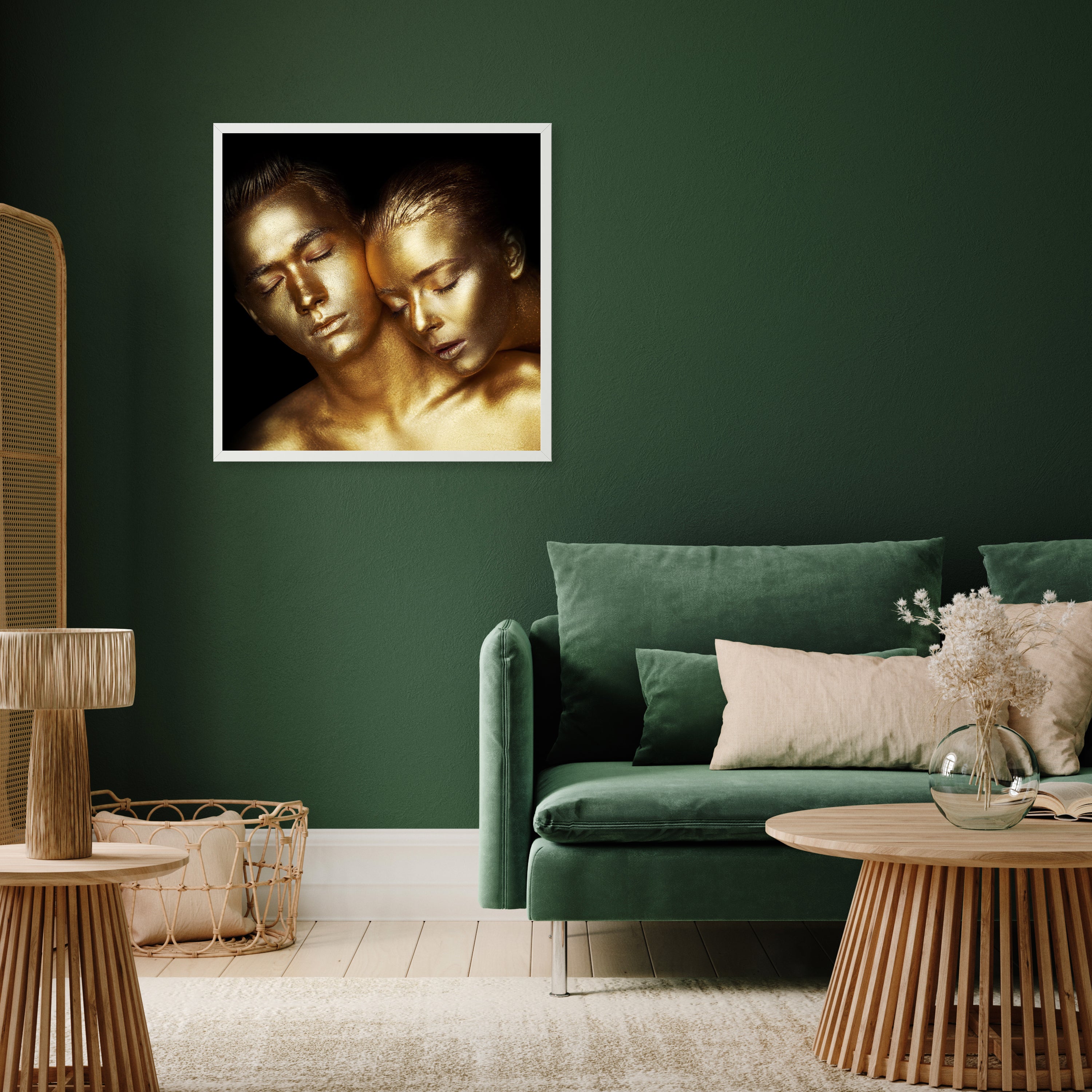 wandmotiv24 Poster, Poster - Gold - M0080 - Bild 5 wandmotiv24 Poster, Poster - Gold - M0080 - Bild 5
