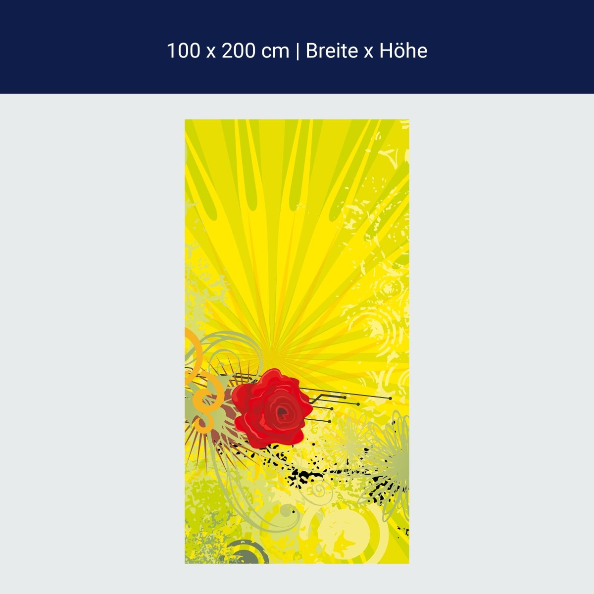 Duschwand Rebecca Blüte M0082 Duschwand Rebecca Blüte M0082