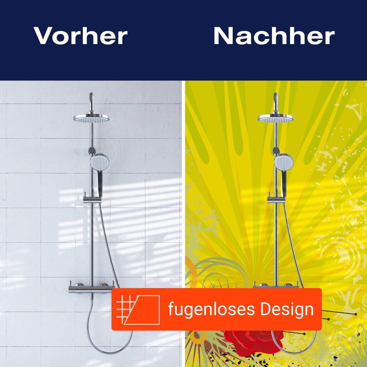 Duschwand Rebecca Blüte M0082 entdecken - Bild 9 Duschwand Rebecca Blüte M0082 entdecken - Bild 9