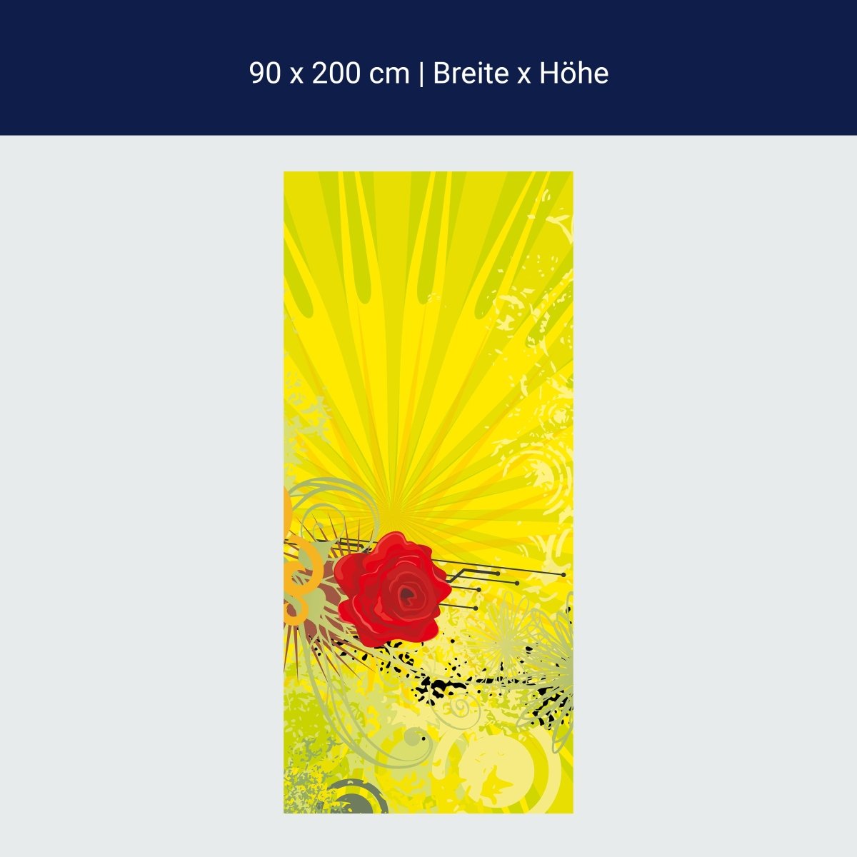 Duschwand Rebecca Blüte M0082 Duschwand Rebecca Blüte M0082