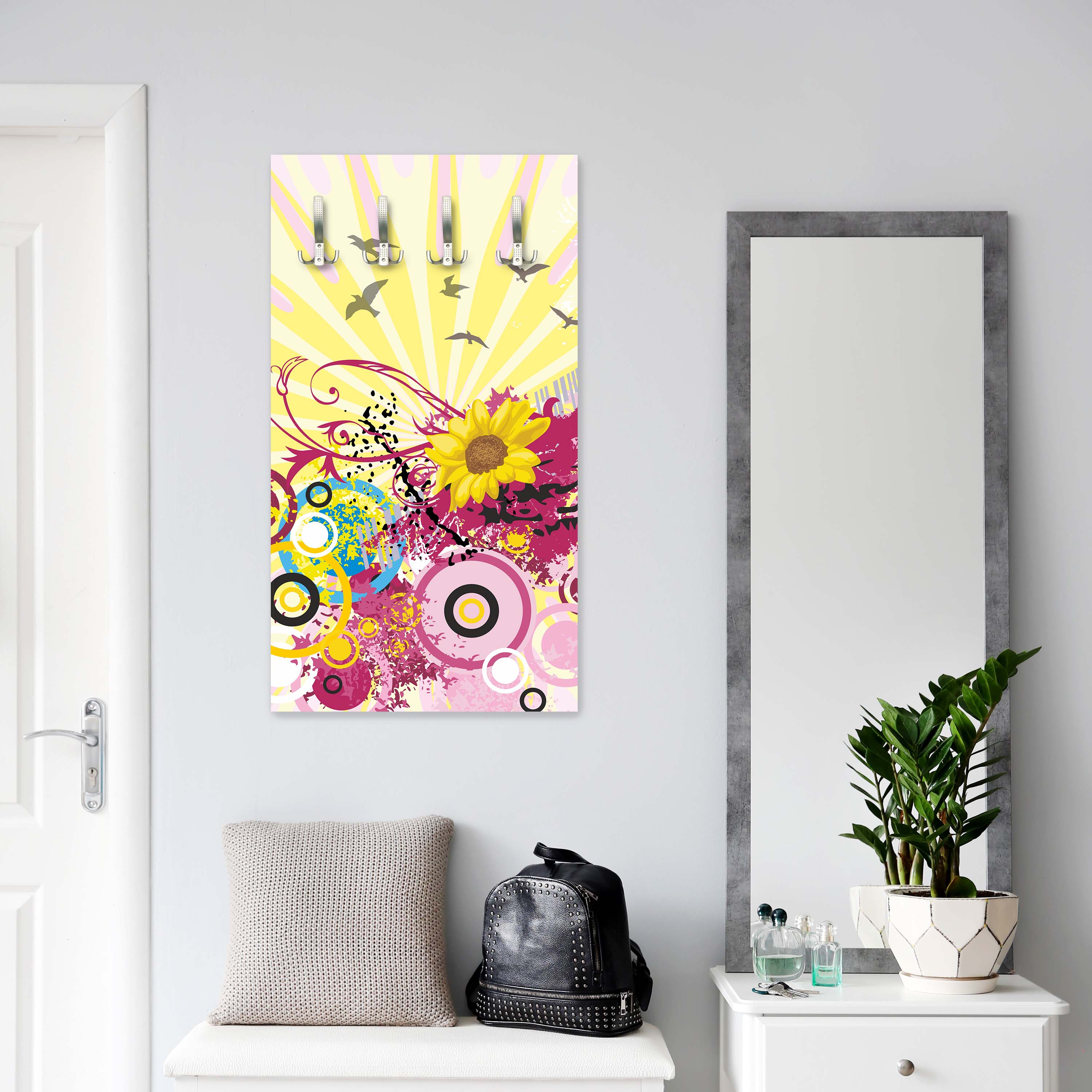 Garderobe Nadine Blüten M0083 entdecken - Bild 2 Garderobe Nadine Blüten M0083 entdecken - Bild 2