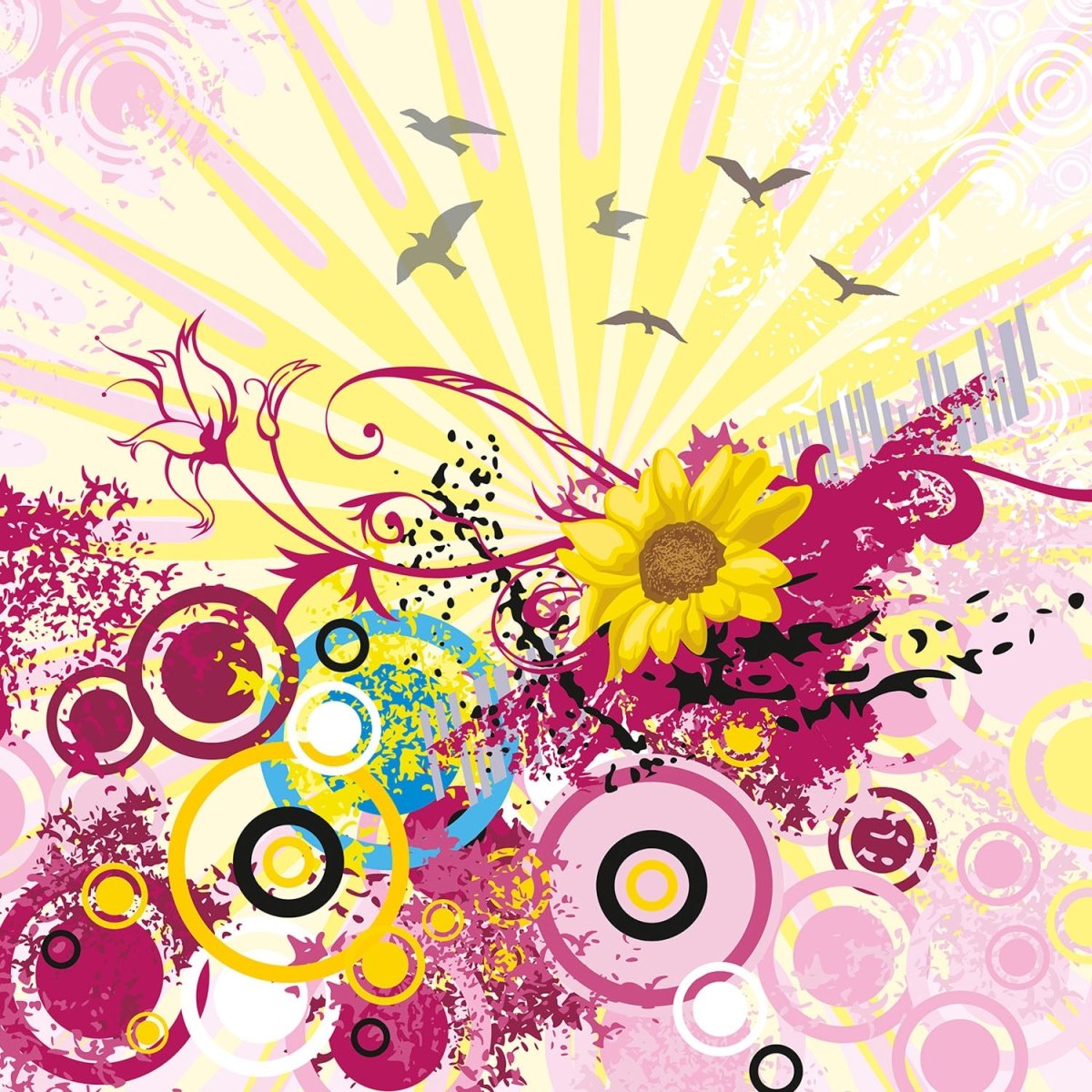 Beistelltisch Nadine Blüten M0083 entdecken - Bild 2 Beistelltisch Nadine Blüten M0083 entdecken - Bild 2