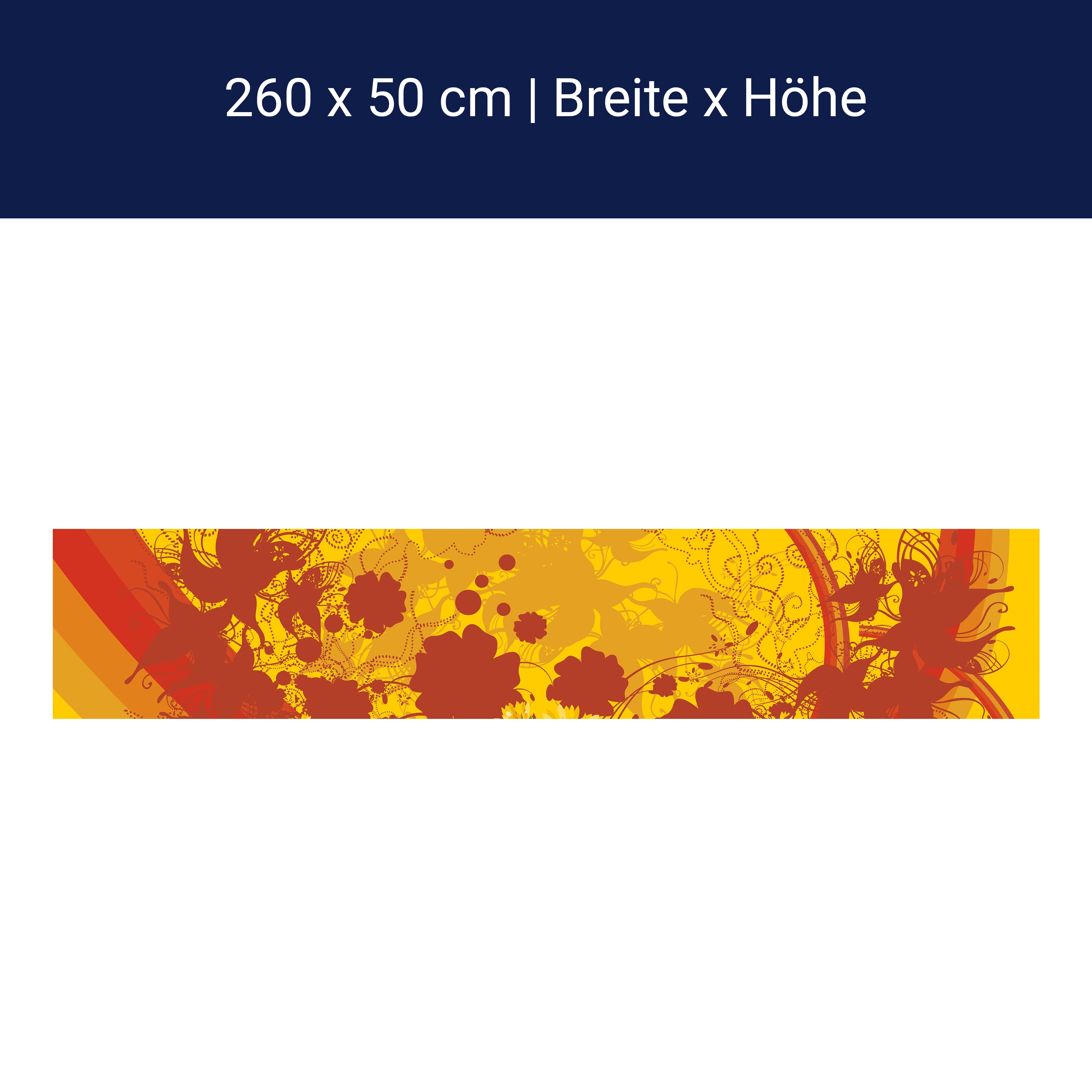 Küchenrückwand Sophie Blüten M0086 Küchenrückwand Sophie Blüten M0086