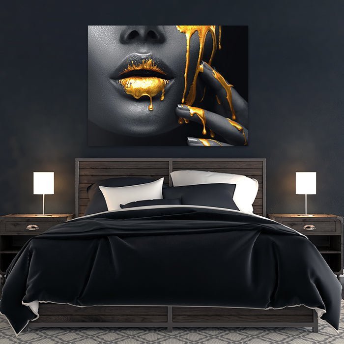 Leinwandbild Lippen, Querformat M0086 kaufen - Bild 3 Leinwandbild Lippen, Querformat M0086 kaufen - Bild 3