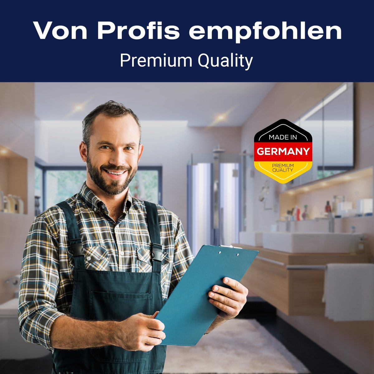 Duschwand Mattes Blau Muster M0088 entdecken - Bild 5 Duschwand Mattes Blau Muster M0088 entdecken - Bild 5