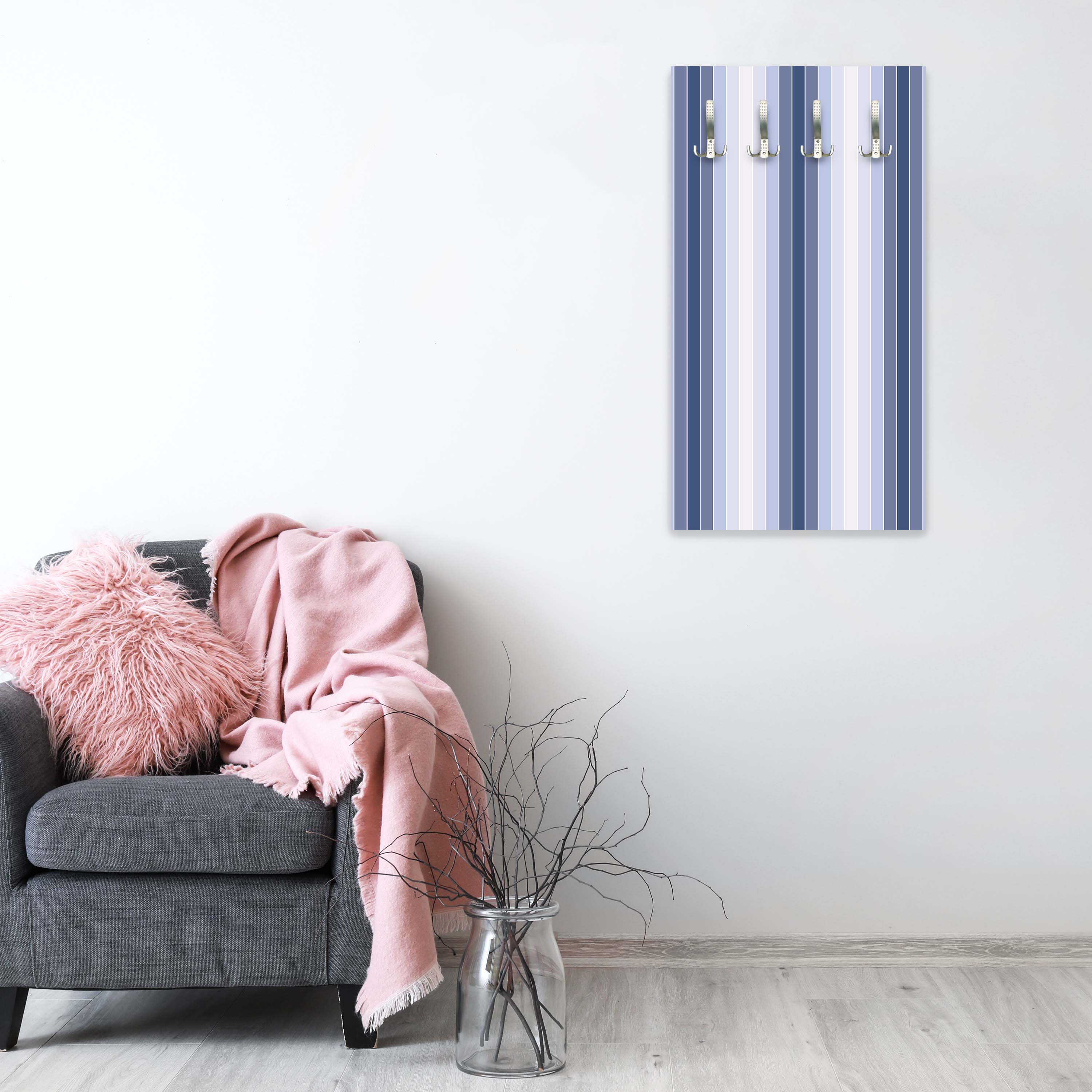 Garderobe Mattes Blau Muster M0088 entdecken - Bild 5 Garderobe Mattes Blau Muster M0088 entdecken - Bild 5