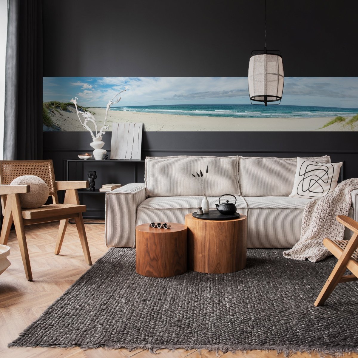 Panorama-Fototapete Strand in Norwegen M0088 - Bild 2 Panorama-Fototapete Strand in Norwegen M0088 - Bild 2