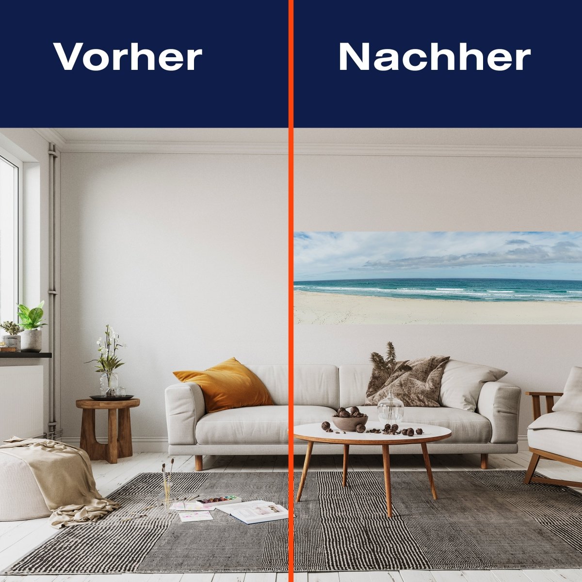 Panorama-Fototapete Strand in Norwegen M0088 - Bild 3 Panorama-Fototapete Strand in Norwegen M0088 - Bild 3