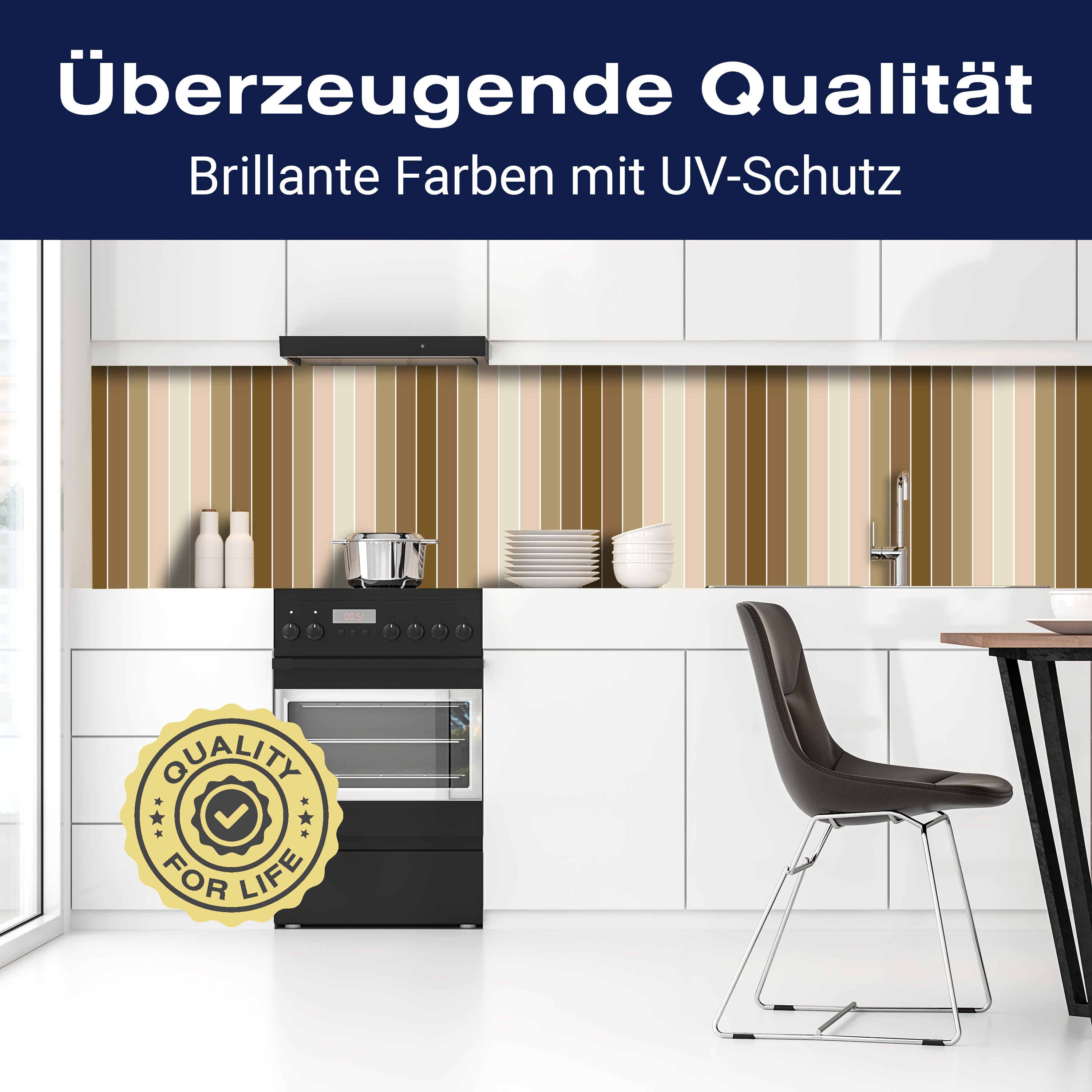 Küchenrückwand Beige Muster M0089 entdecken - Bild 2 Küchenrückwand Beige Muster M0089 entdecken - Bild 2