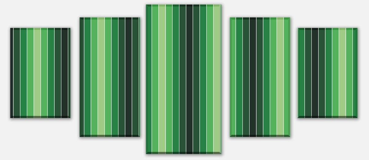 Leinwandbild Mehrteiler Frisches Grün Muster M0090 entdecken - Bild 1 Leinwandbild Mehrteiler Frisches Grün Muster M0090 entdecken - Bild 1