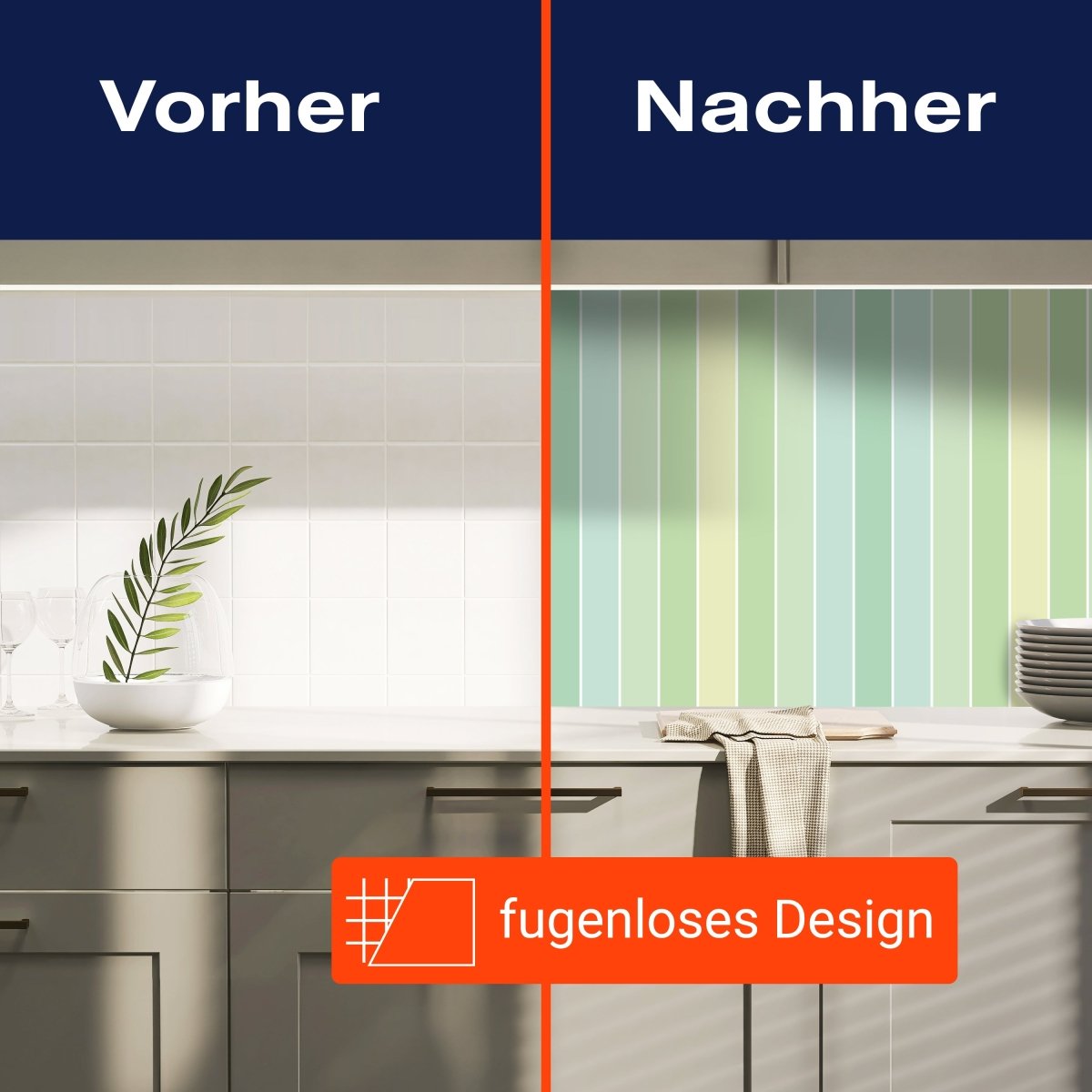 Küchenrückwand Pastellmint Muster M0094 entdecken - Bild 9 Küchenrückwand Pastellmint Muster M0094 entdecken - Bild 9