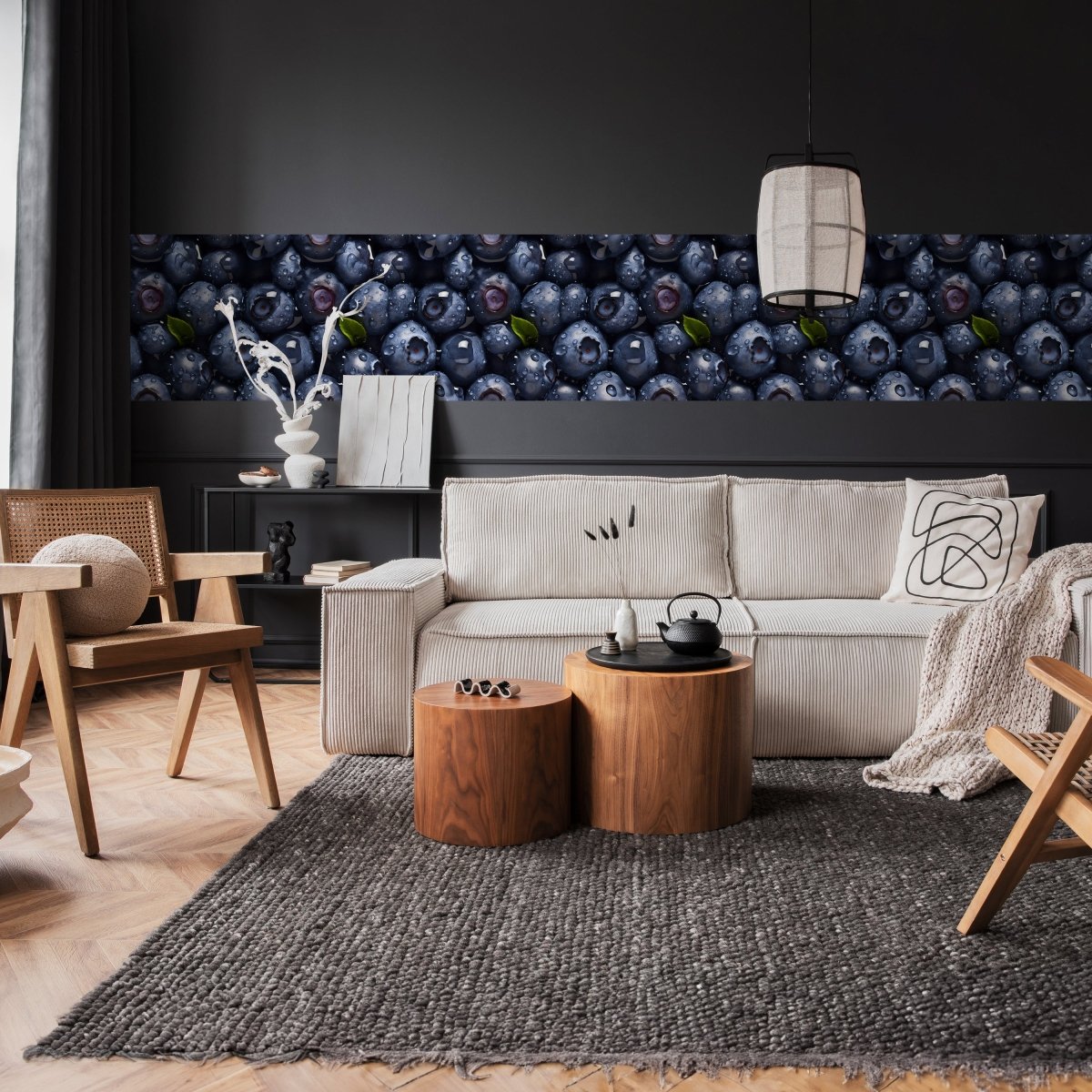 Panorama-Fototapete Blaubeeren M0094 - Bild 2 Panorama-Fototapete Blaubeeren M0094 - Bild 2