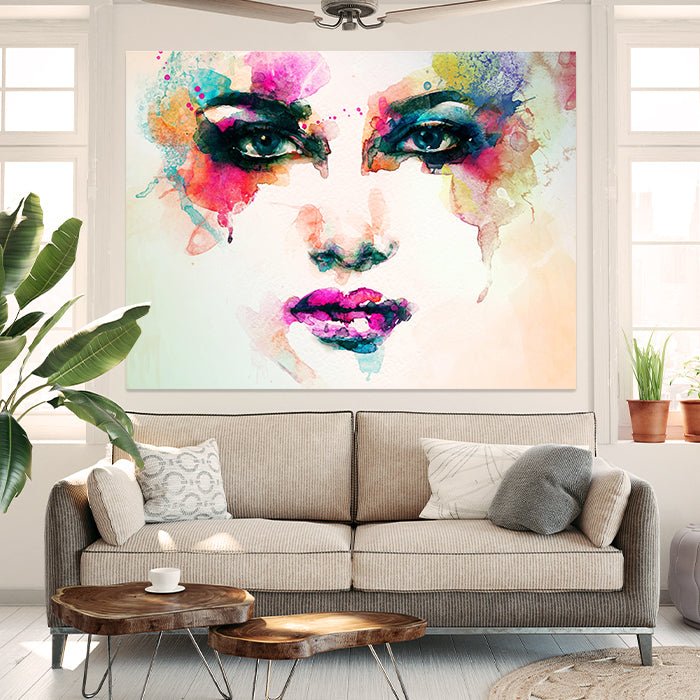 Acrylbild Acrylbild Makeup, Querformat M0095 M0095 - Bild 2 Acrylbild Acrylbild Makeup, Querformat M0095 M0095 - Bild 2