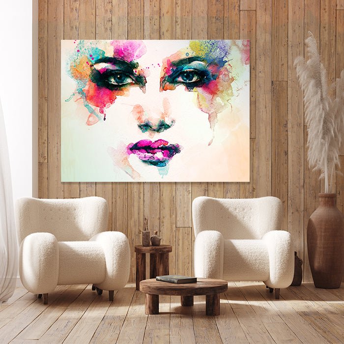 Acrylbild Acrylbild Makeup, Querformat M0095 M0095 - Bild 3 Acrylbild Acrylbild Makeup, Querformat M0095 M0095 - Bild 3