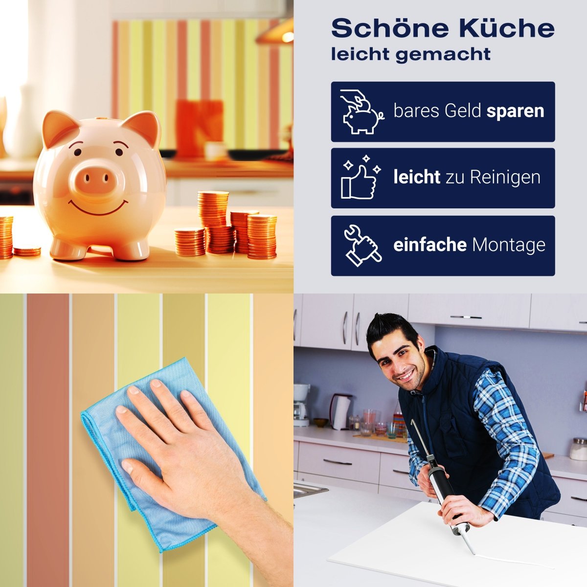 Küchenrückwand Pastell Muster M0095 entdecken - Bild 7 Küchenrückwand Pastell Muster M0095 entdecken - Bild 7