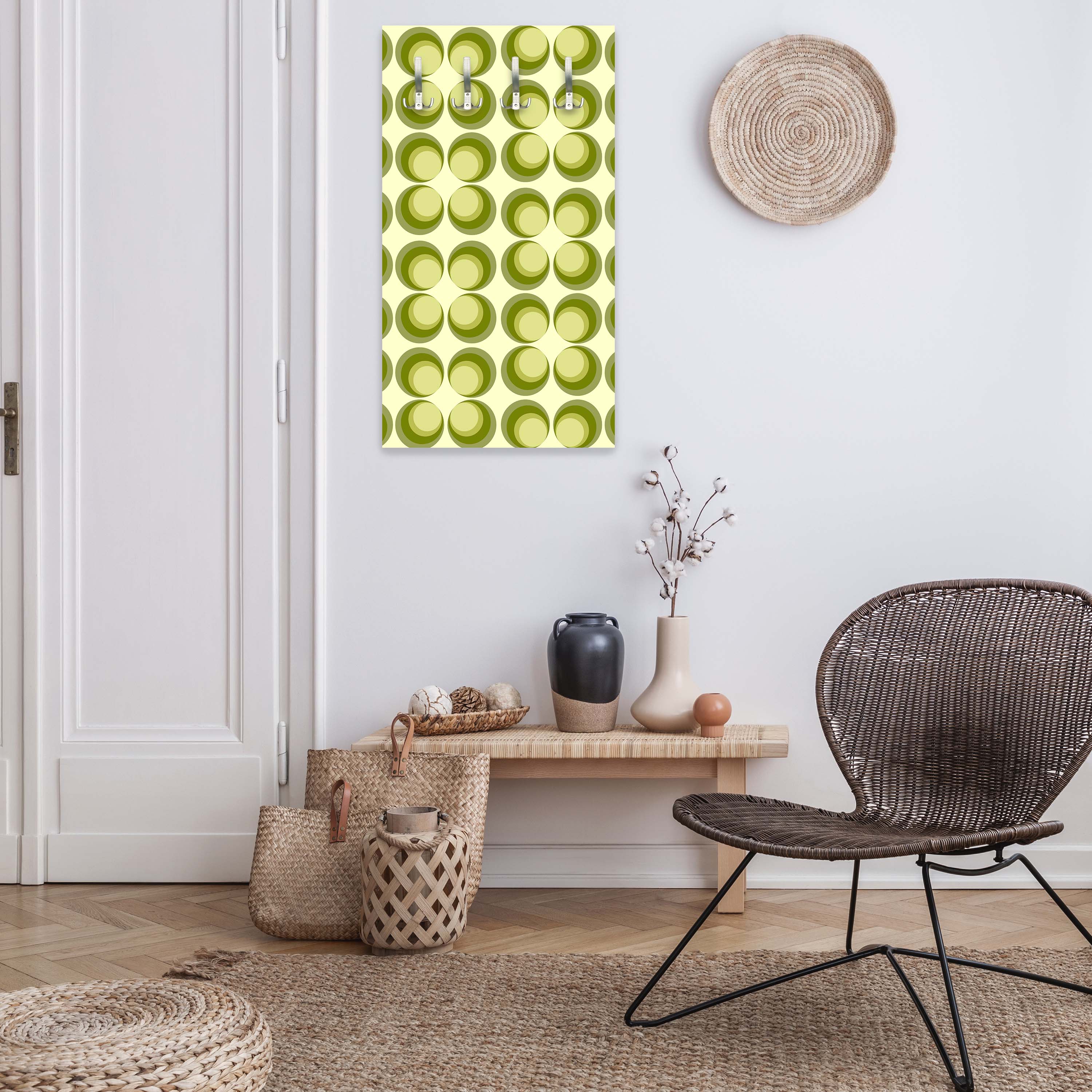 Garderobe Retrokreise Grün M0097 entdecken - Bild 3 Garderobe Retrokreise Grün M0097 entdecken - Bild 3