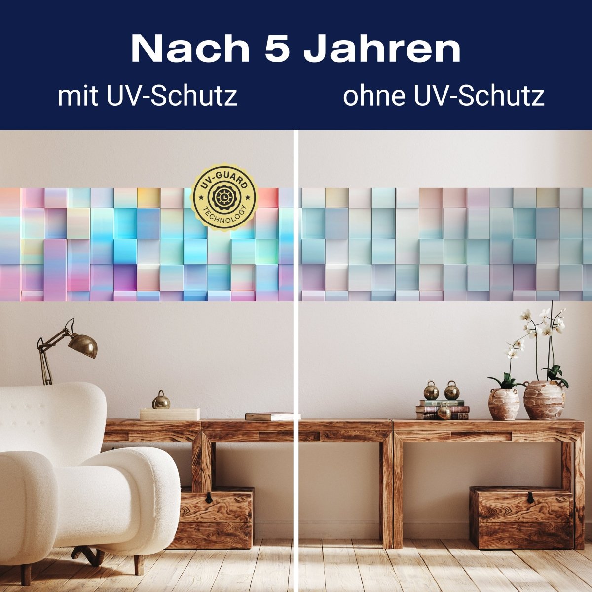 Panorama-Fototapete Abstrakte Würfel M0097 - Bild 9 Panorama-Fototapete Abstrakte Würfel M0097 - Bild 9