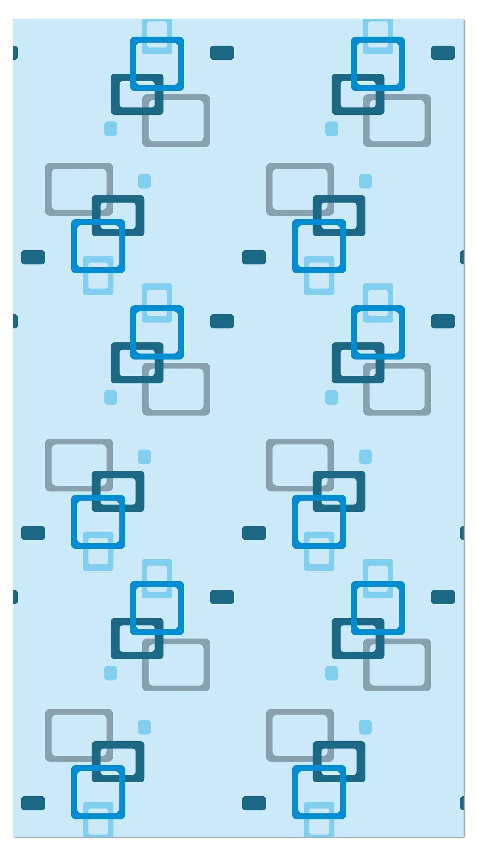 Garderobe Retrokästchen hellblau Muster M0103 entdecken - Bild 4 Garderobe Retrokästchen hellblau Muster M0103 entdecken - Bild 4