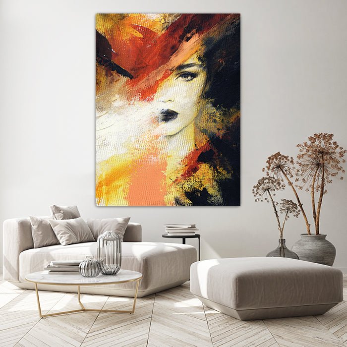 Acrylbild Acrylbild Makeup, Hochformat M0106 M0106 - Bild 2 Acrylbild Acrylbild Makeup, Hochformat M0106 M0106 - Bild 2