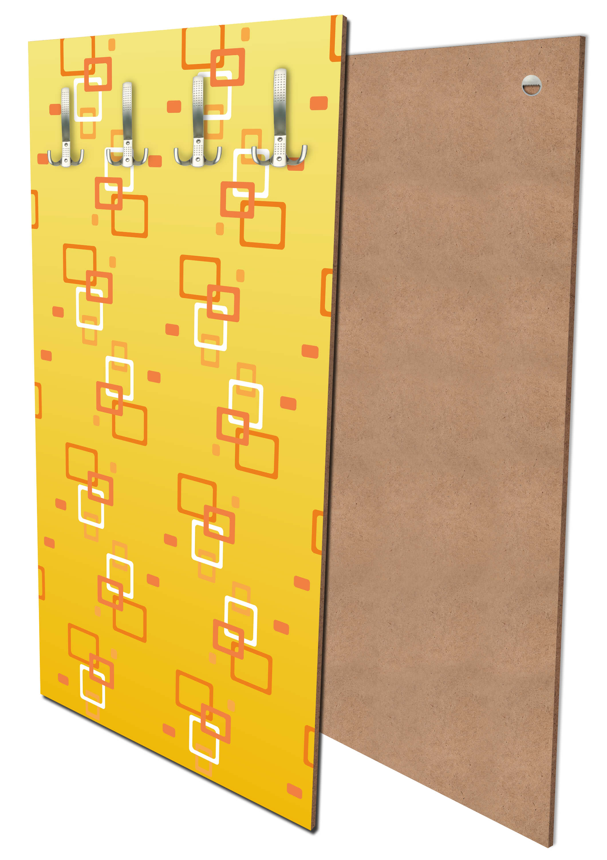 Garderobe Retrokästchen Gelb Muster M0106 entdecken - Bild 1 Garderobe Retrokästchen Gelb Muster M0106 entdecken - Bild 1