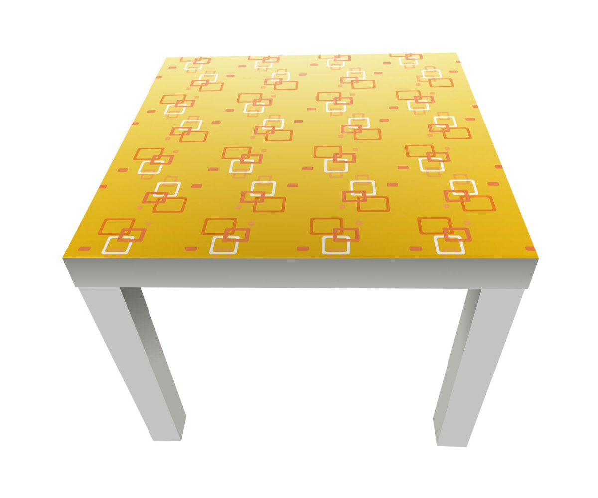 Beistelltisch Retrokästchen Gelb Muster M0106 entdecken - Bild 1 Beistelltisch Retrokästchen Gelb Muster M0106 entdecken - Bild 1