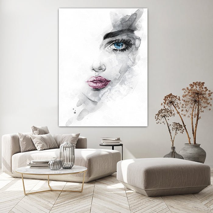 Acrylbild Acrylbild Makeup, Hochformat M0109 M0109 - Bild 2 Acrylbild Acrylbild Makeup, Hochformat M0109 M0109 - Bild 2