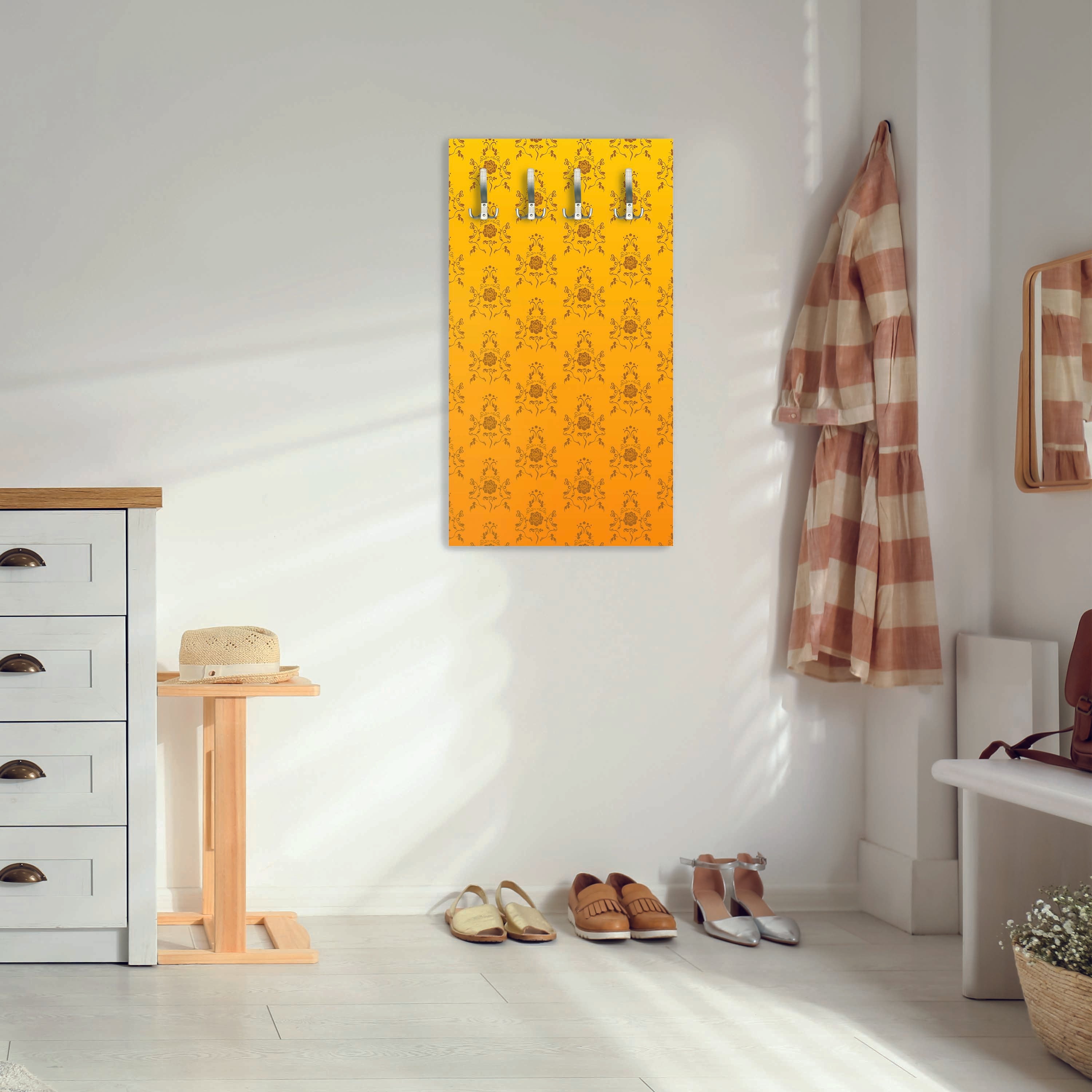 Garderobe Barock Gelb Muster M0118 entdecken - Bild 2 Garderobe Barock Gelb Muster M0118 entdecken - Bild 2