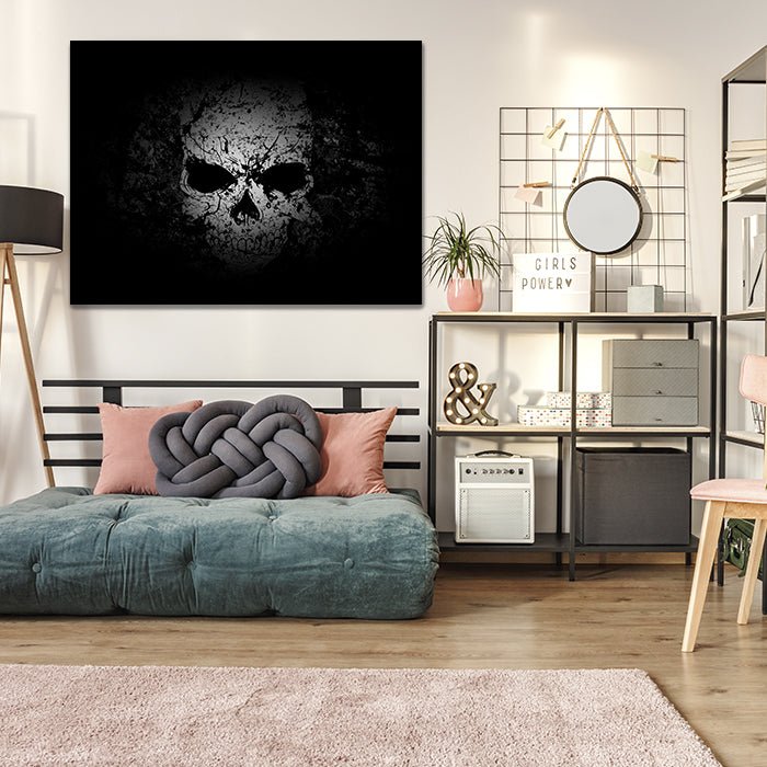 Acrylbild Acrylbild Totenkopf, Querformat M0119 M0119 - Bild 3 Acrylbild Acrylbild Totenkopf, Querformat M0119 M0119 - Bild 3