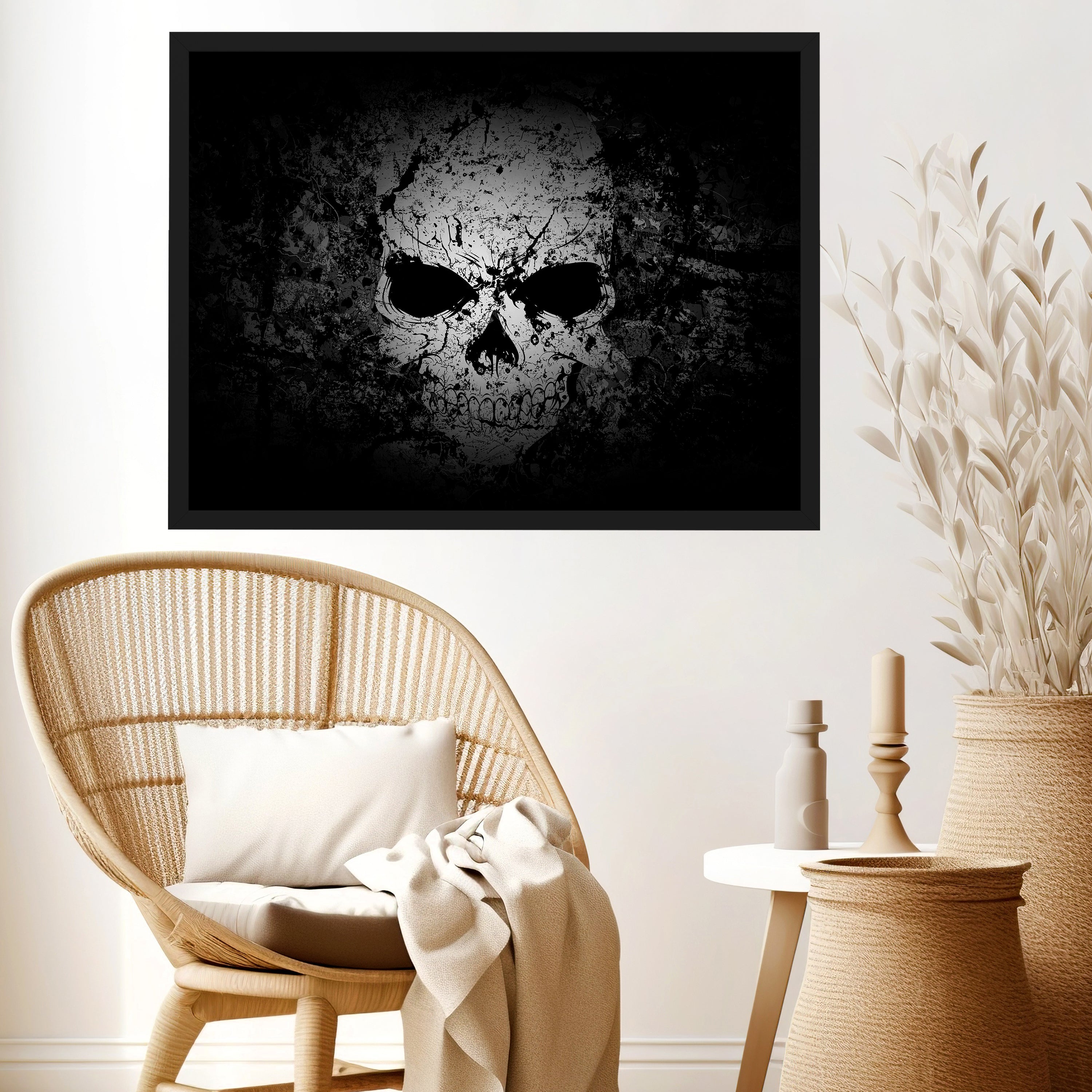 wandmotiv24 Poster, Poster - Totenkopf - M0119 - Bild 3 wandmotiv24 Poster, Poster - Totenkopf - M0119 - Bild 3