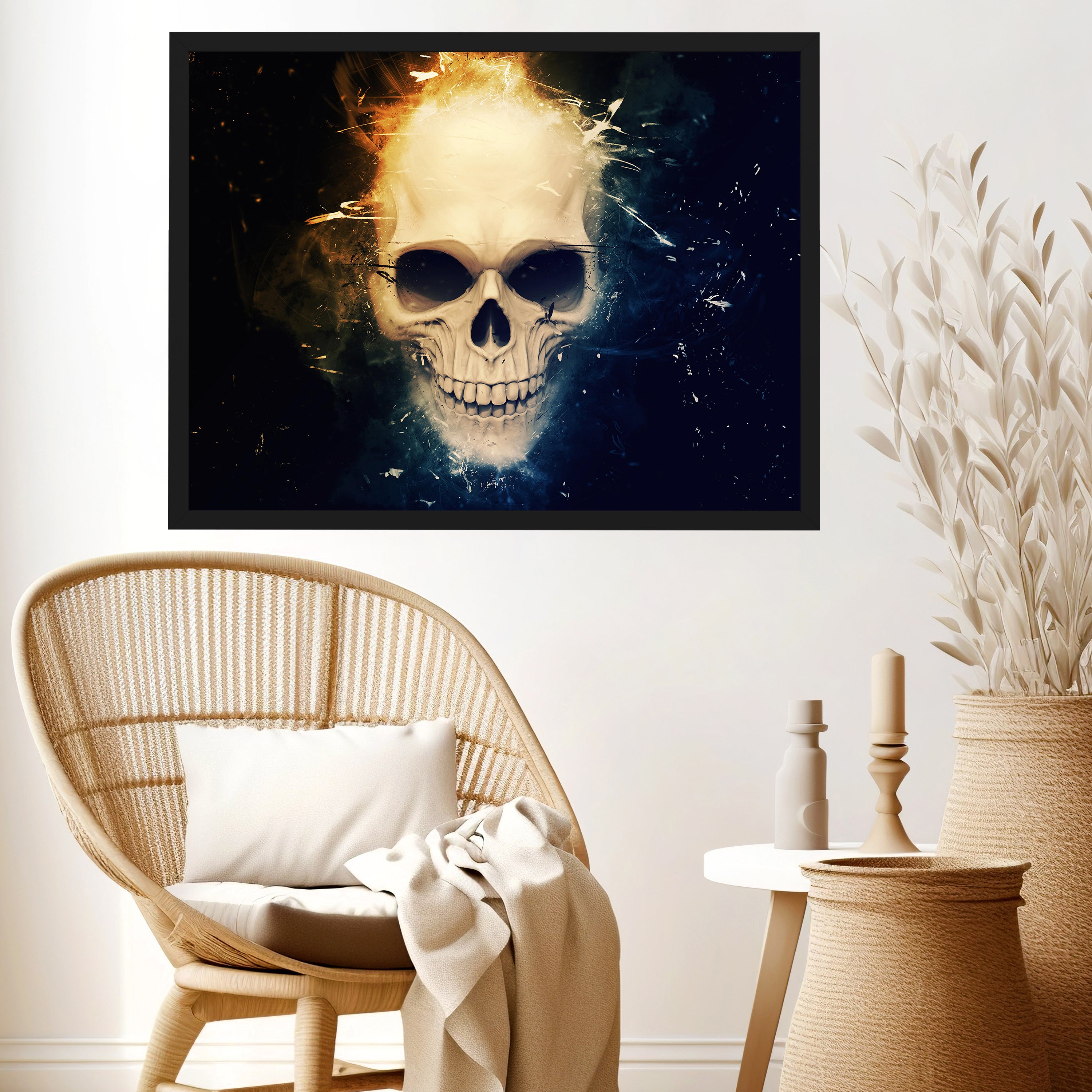 wandmotiv24 Poster, Poster - Totenkopf - M0120 - Bild 3 wandmotiv24 Poster, Poster - Totenkopf - M0120 - Bild 3