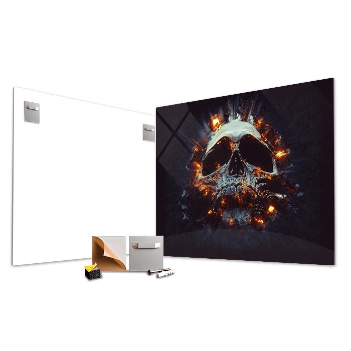 Acrylbild Acrylbild Totenkopf, Querformat M0121 M0121 - Bild 4 Acrylbild Acrylbild Totenkopf, Querformat M0121 M0121 - Bild 4