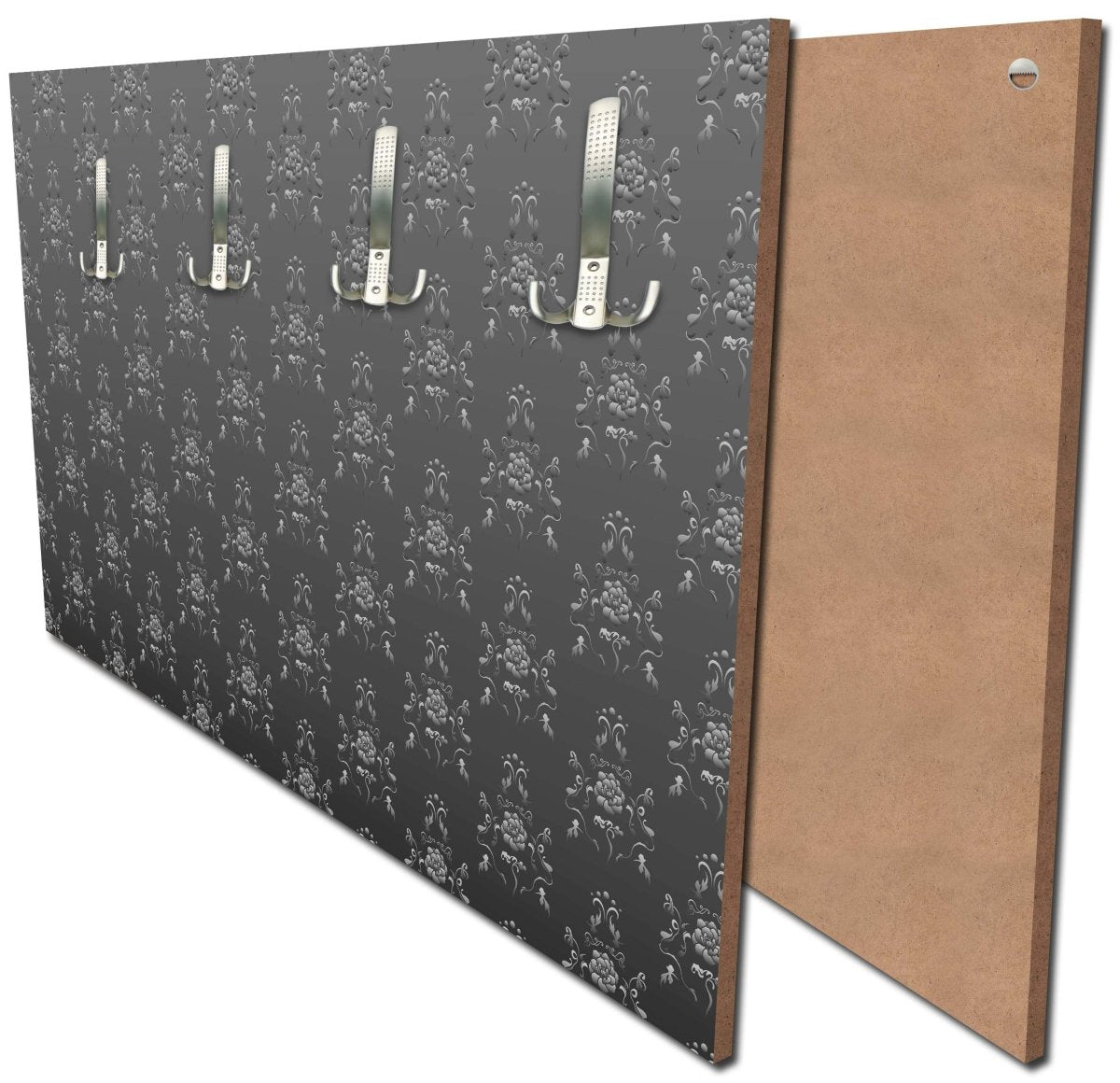 Garderobe Barock Schwarzgrau Muster M0122 Garderobe Barock Schwarzgrau Muster M0122