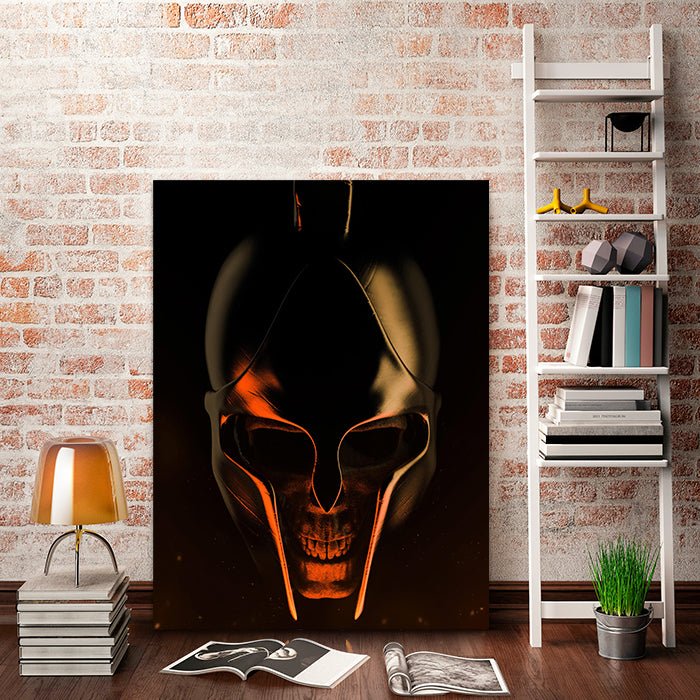 Acrylbild Acrylbild Totenkopf, Hochformat M0123 M0123 - Bild 2 Acrylbild Acrylbild Totenkopf, Hochformat M0123 M0123 - Bild 2