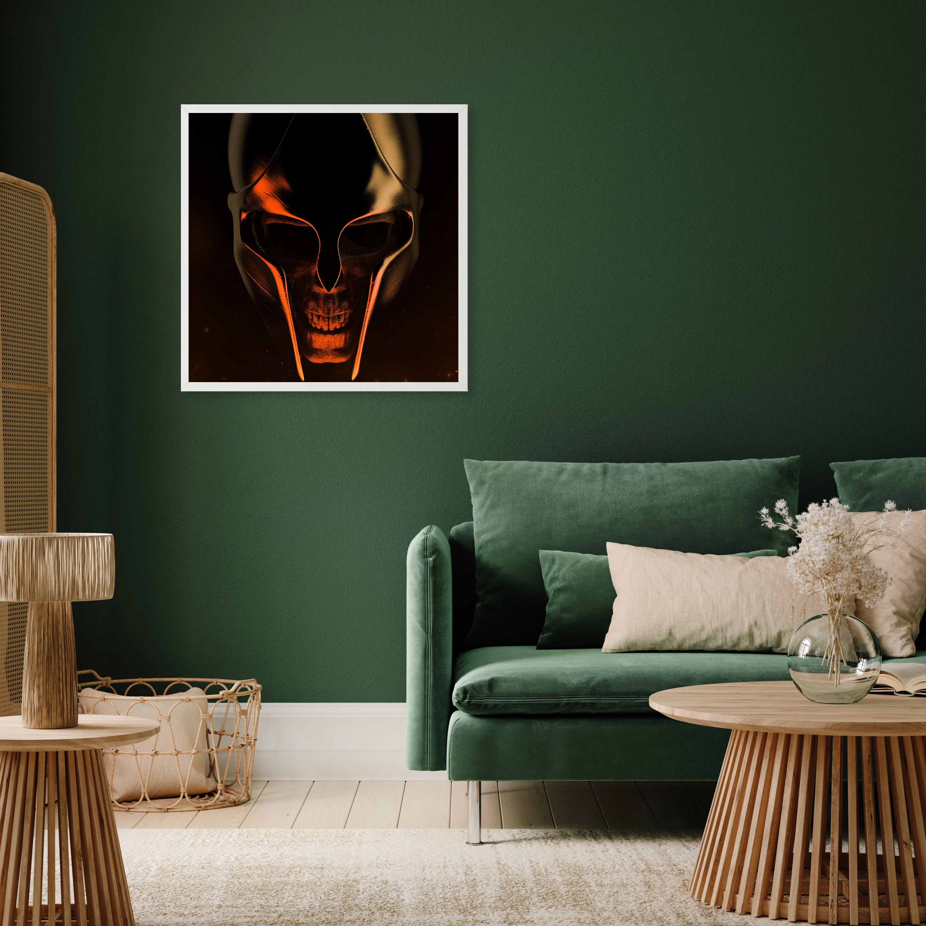 wandmotiv24 Poster, Poster - Totenkopf - M0123 - Bild 5 wandmotiv24 Poster, Poster - Totenkopf - M0123 - Bild 5