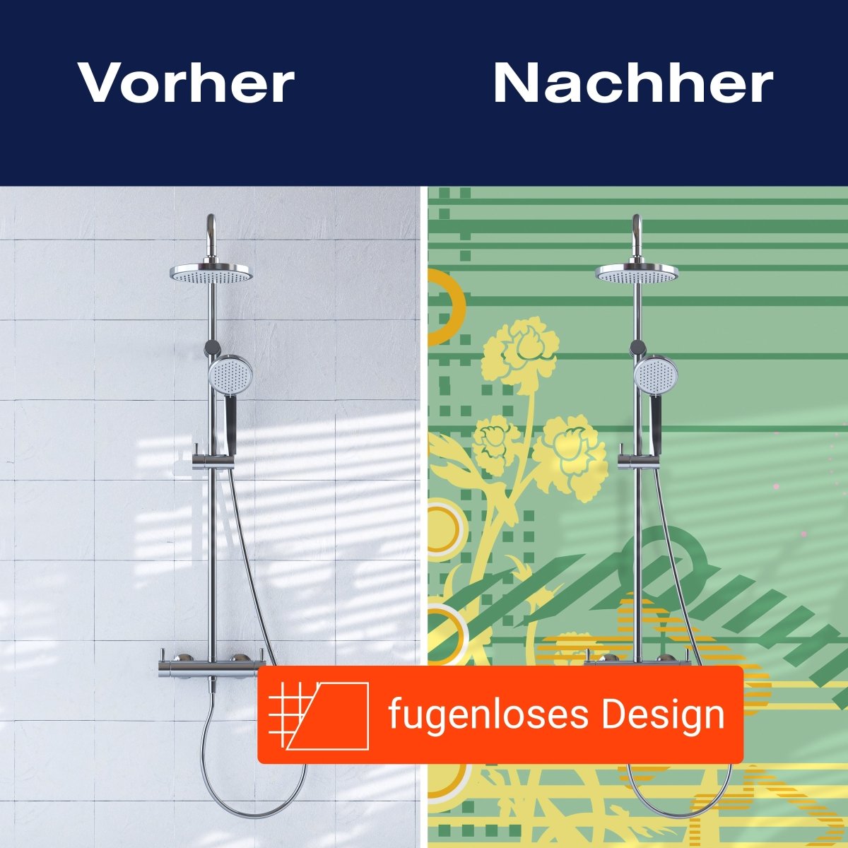 Duschwand Leah Blüten M0127 entdecken - Bild 9 Duschwand Leah Blüten M0127 entdecken - Bild 9