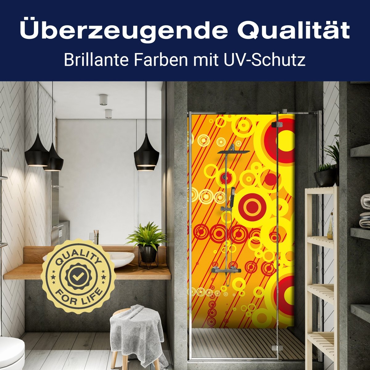 Duschwand Jennifer Blüten M0128 entdecken - Bild 2 Duschwand Jennifer Blüten M0128 entdecken - Bild 2